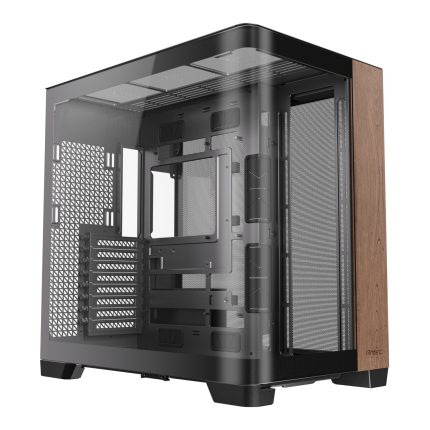 Antec C8 Curved Wood | Full Tower E-ATX | Tempered Glass Panel | Wood Texture Finish | Dual Chamber - New