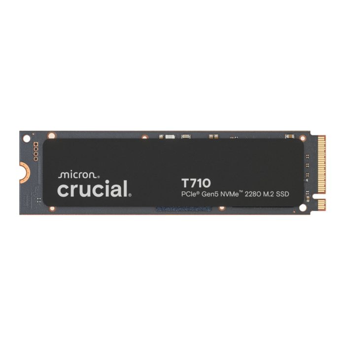 Crucial T710 | 1TB M.2 NVMe Gen5 SSD | Up to 14,900MB/s Read | 600TBW Endurance - New - Image 1