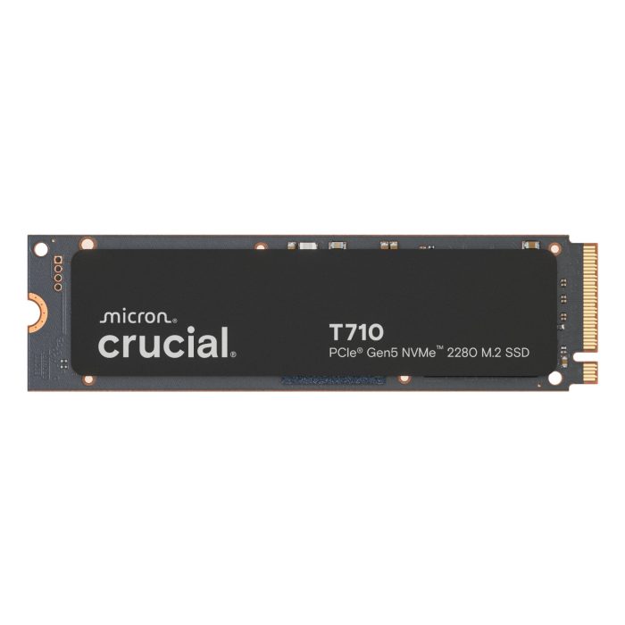 Crucial T710 | 4TB NVMe SSD | PCIe Gen5 | Up to 14,500MB/s Read | M.2 2280 - New - Image 1
