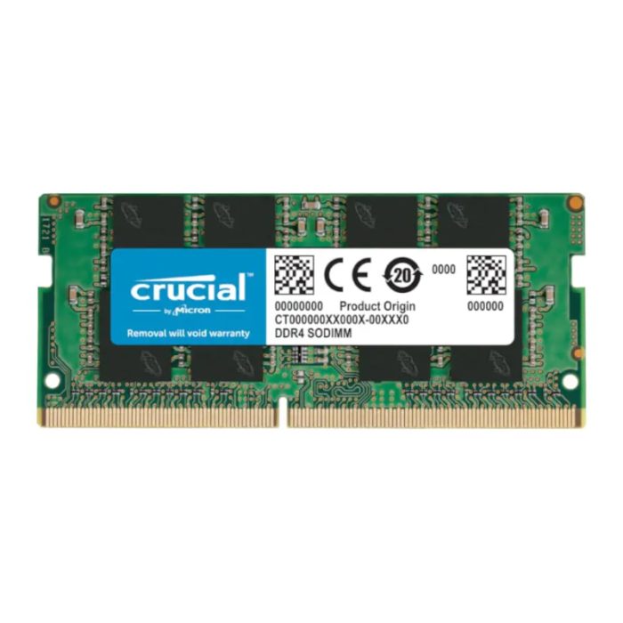 Crucial 8GB DDR4 3200MHz SODIMM | Single Rank | CL22 | 1.2V - New - Image 1