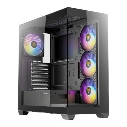 Antec CX300 ARGB | Mid Tower ATX | 270° Tempered Glass | 4x ARGB Fans | 420mm GPU Clearance - New