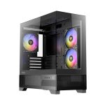 Antec CX500M ARGB | Mini Tower Gaming Chassis | M-ATX & ITX | 270° Tempered Glass | Type-C 3.2 – New