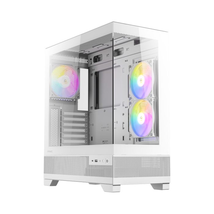 Antec CX700 ARGB | Mid-Tower Gaming Chassis | 270° Tempered Glass | 3x ARGB PWM Fans | ATX Support - New - Image 1