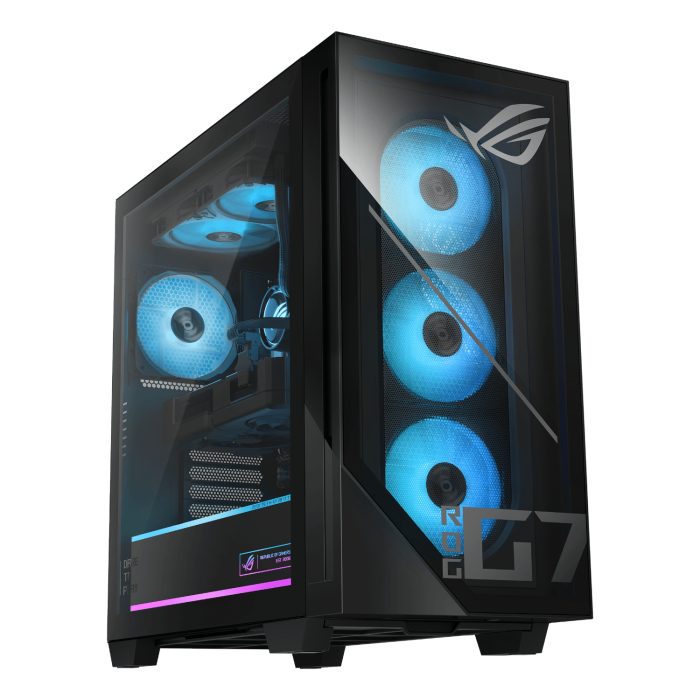 ASUS ROG GM700 | AMD Ryzen 7 9800X3D | RX 9060 XT 16GB | 16GB DDR5 | 2TB SSD - New - Image 1