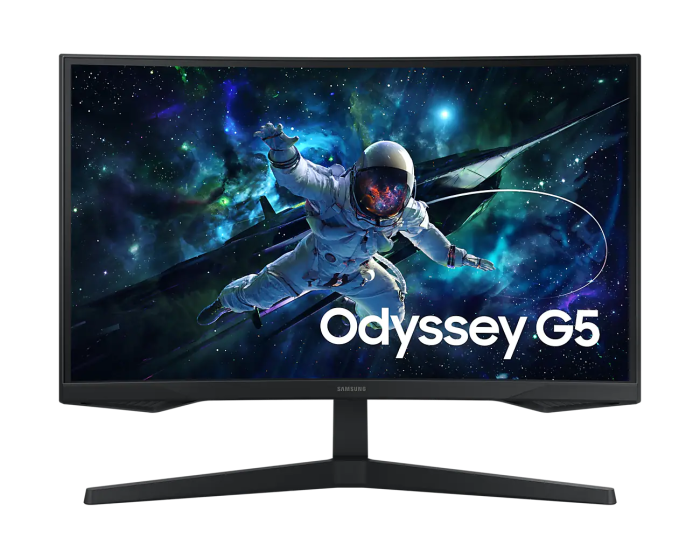 Samsung Odyssey G55C | 32-inch QHD Curved | 165Hz | 1ms MPRT | VA Panel - New - Image 1