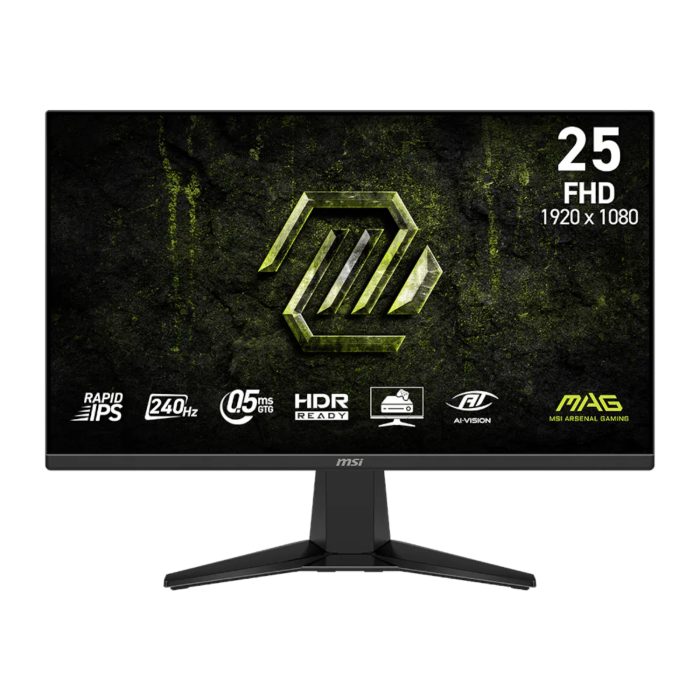 MSI MAG 255F X24 | 24.5-inch FHD IPS | 240Hz Refresh Rate | 0.5ms Response | Adaptive-Sync - New - Image 1