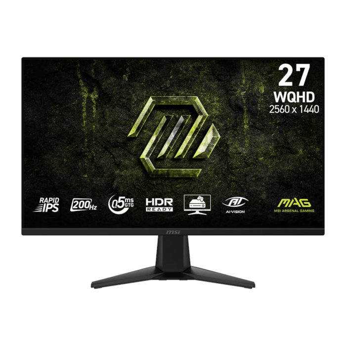 MSI MAG 275QF E20 | 27-inch WQHD | 200Hz Rapid IPS | 0.5ms Response | AMD FreeSync Premium - New - Image 1