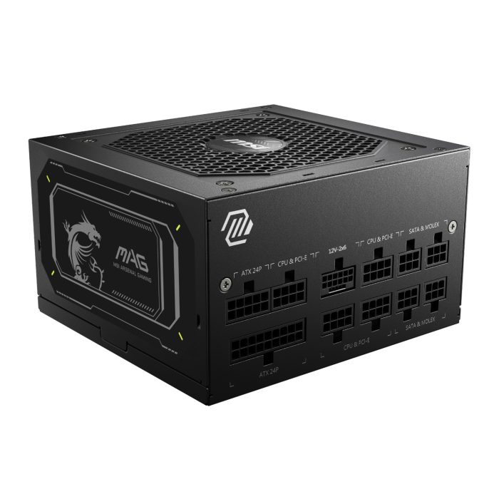 MSI MAG A850GL PCIe5 | 850W ATX 3.1 | 80 PLUS Gold | Fully Modular | PCIe 5.0 Ready - New - Image 1