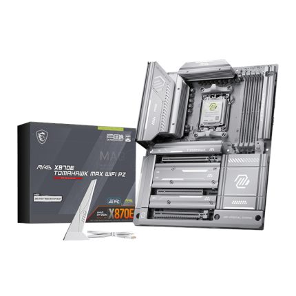MSI MAG X870E TOMAHAWK MAX WIFI | AMD AM5 ATX | PCIe 5.0 | DDR5 Support | Wi-Fi 7 - New