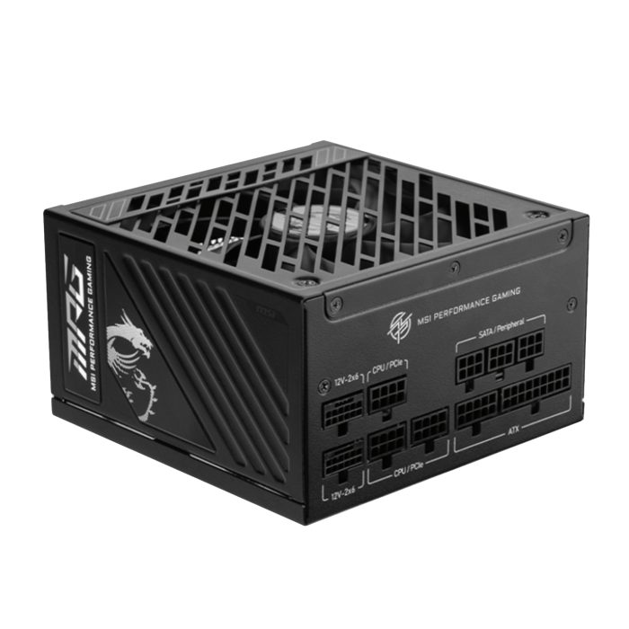MSI MPG A1000GS | 1000W Continuous Power | 80 PLUS Gold | PCIe 5.1 Ready | Fully Modular - New - Image 1