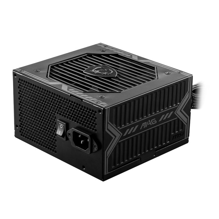 MSI MAG A650BN | 650W PSU | 80 PLUS Bronze | Active PFC | Non-Modular - New - Image 1