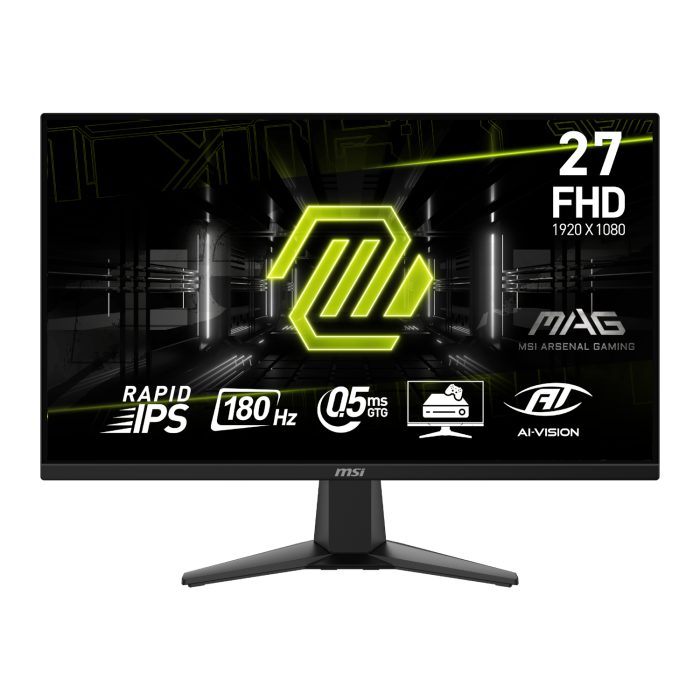MSI MAG 275F | 27-inch FHD IPS | 180Hz Refresh Rate | 0.5ms Response Time | Adaptive-Sync - New - Image 1