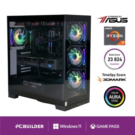 PCBuilder ARCHON | AMD Ryzen 7 7800X3D | RTX 5070 Ti 16GB | 32GB DDR5 | 1TB Gen4 NVMe - New