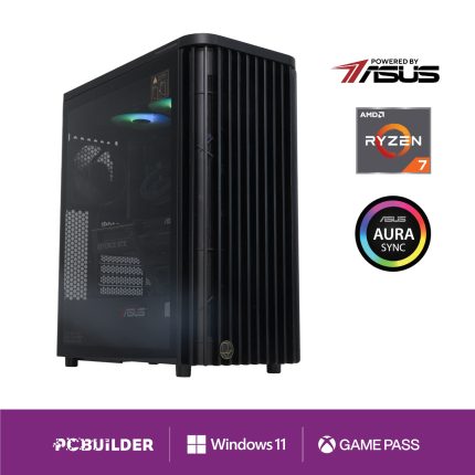 PCBuilder MONET | AMD Ryzen 7 9700X | RTX 5060 Ti 16GB | 32GB DDR5 | 1TB Gen5 NVMe - New