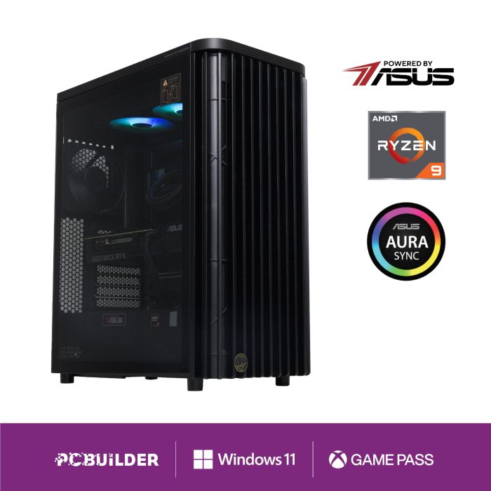 PCBuilder REMBRANDT Creator PC | AMD Ryzen 9 9950X | 64GB DDR5 | RTX 5080 16GB | 2TB Gen5 SSD - New - Image 1