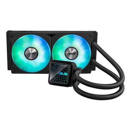 ASUS Prime LC 240 ARGB | 240mm AIO Liquid Cooler | ARGB Infinity Mirror | 2x 120mm Fans | 6-Year Warranty - New