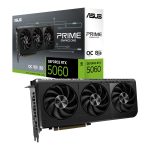 ASUS PRIME GeForce RTX 5060 OC | 8GB GDDR7 | NVIDIA Blackwell | SFF-Ready 2.5-Slot – New