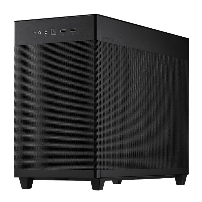 Asus Prime AP201 Mesh MicroATX Chassis | MicroATX & Mini-ITX | 57,000+ Mesh Holes | 338mm GPU Support | 33L Compact - New - Image 1