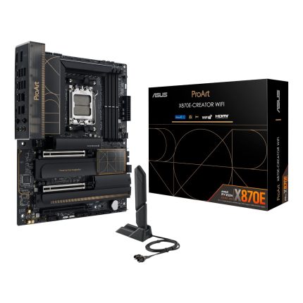 ASUS ProArt X870E-Creator WiFi | AMD AM5 ATX | DDR5 256GB | Dual PCIe 5.0 M.2 | WiFi 7 - New