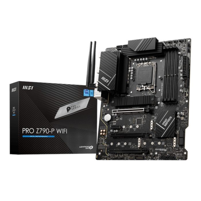 MSI PRO Z790-P WIFI | Intel Z790 Chipset | DDR5 128GB | PCIe 5.0 | Wi-Fi 6E - New - Image 1
