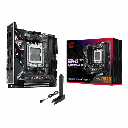 ASUS ROG Strix B850-I Gaming WiFi | AM5 Mini-ITX | PCIe 5.0 | DDR5 128GB | Wi-Fi 7 - New