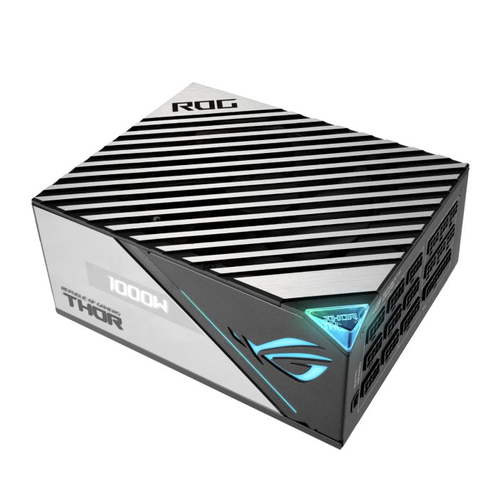 ASUS ROG Thor Platinum II | 1000W 80 Plus Platinum | Fully Modular | OLED Display | Aura Sync RGB - New - Image 1