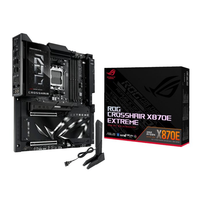 ASUS ROG Crosshair X870E EXTREME | AM5 Socket | AMD X870E Chipset | DDR5 9000+ MT/s | PCIe 5.0 - New - Image 1