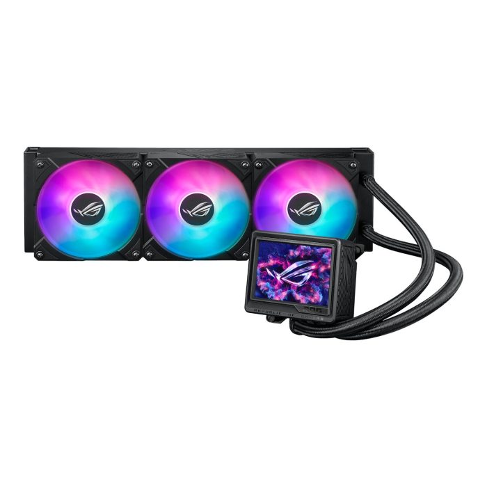 ASUS ROG Ryujin III 360 ARGB | 3.5" LCD Display | 8th-Gen Asetek Pump | 3x 120mm ARGB Fans | AM5 & LGA 1851 Ready - New - Image 1