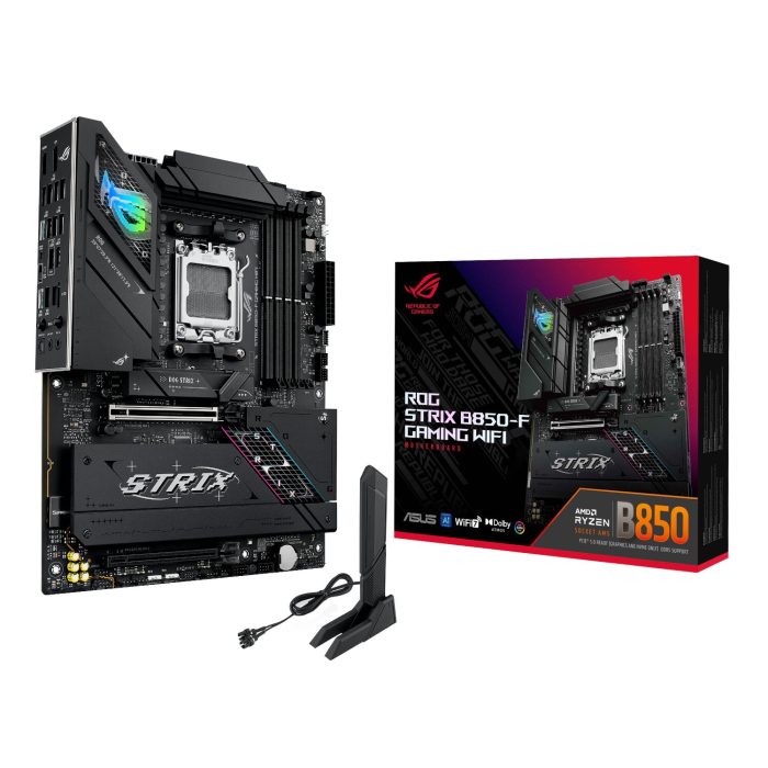 ASUS ROG Strix B850-F Gaming WiFi | AMD AM5 Socket | DDR5 Support | PCIe 5.0 | Wi-Fi 7 - New - Image 1