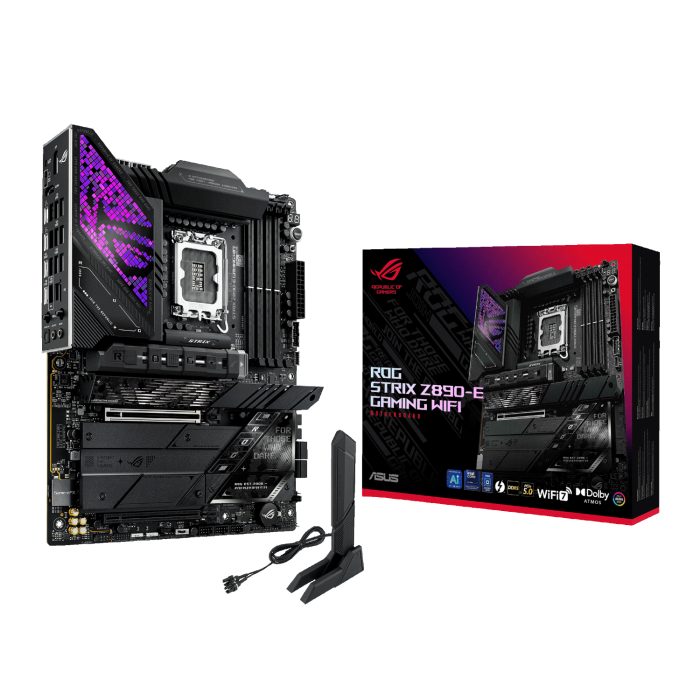 ASUS ROG Strix Z890-E Gaming WIFI | Intel LGA1851 | ATX | DDR5 256GB | PCIe 5.0 - New - Image 1