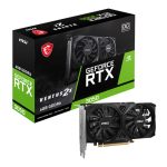 MSI GeForce RTX 3050 VENTUS 2X E OC | 6GB GDDR6 | 2304 CUDA Cores | Dual Fan Cooling – New