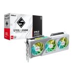 ASRock Radeon RX 9060 XT Steel Legend | 16GB GDDR6 | AMD RDNA 4 | PCIe 5.0 | Up to 3320MHz Boost – New