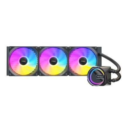 Antec Skeleton 360 ARGB | 360mm AIO Liquid Cooler | 3x 120mm PWM ARGB Fans | Intel & AMD Compatible - New