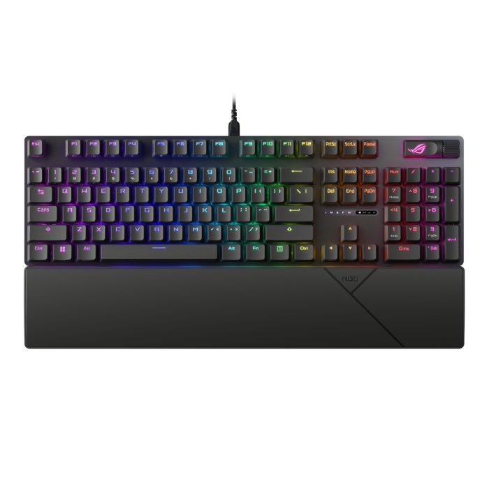 STRIX-SCOPE-II_Asus-ROG-Strix-Scope-II-Full-size-RGB-Gaming-Keyboard_wr_01a ASUS ROG Strix Scope II | Full-Size RGB | ROG NX Mechanical Switches | N-Key Rollover | Sound-Dampening Foam - New - Image 1