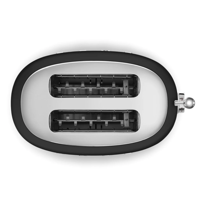 Smeg Matte Black Retro 2 Slice Toaster - New (Monday Madness) - Image 6