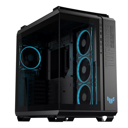 ASUS TUF Gaming GT502 Horizon | Mid Tower | Dual-Chamber Airflow | ARGB Ready | Panoramic Tempered Glass - New