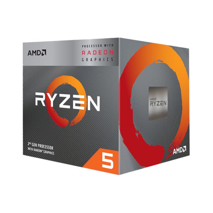 AMD Ryzen 5 3400G | 4 Cores / 8 Threads | 3.7GHz Base / 4.2GHz Boost | Radeon RX Vega 11 | AM4 Socket - New - Image 1