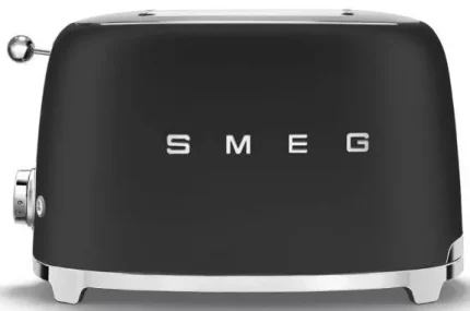 Smeg Matte Black Retro 2 Slice Toaster - New (Monday Madness)