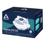 Alpine 23 CO | 100W TDP | AM4/AM5 Socket | PWM Fan Control | Dual Ball Bearing – New