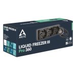 Arctic Liquid Freezer III Pro 360 | 360mm AIO Liquid Cooler | Integrated VRM Fan | P12 Pro PWM Fans | MX-6 Thermal Paste – New