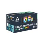 Arctic Liquid Freezer III Pro 240 ARGB | 240mm AIO | Integrated VRM Fan | P12 Pro PWM Fans | 38mm Radiator – New