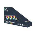 Arctic Liquid Freezer III Pro 420 ARGB | 420mm Radiator | ARGB Lighting | PWM Control | VRM Fan – New