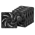 ARCTIC P12 Pro PST | 120mm Fan | 3000 RPM PWM | Fluid Dynamic Bearing | 5-Pack – New