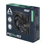 ARCTIC P12 Pro PST | 120mm Fan | 3000 RPM PWM | Fluid Dynamic Bearing | 6.9 mmH2O Static Pressure – New