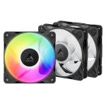 ARCTIC P12 Pro ARGB | 120mm Fan | 3000RPM | Fluid Dynamic Bearing | 3-Pack – New