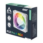 ARCTIC P12 Pro ARGB | 120mm Fan | 3000RPM PWM | 12x A-RGB Gen2 LEDs | Fluid Dynamic Bearing – New