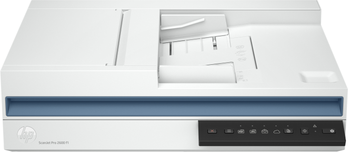 HP ScanJet Pro 2600 F1 | Flatbed Scanner | 1200 dpi | 50 ipm | 60-Page ADF - New - Image 1