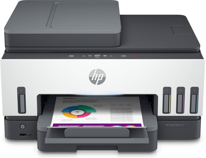 HP Smart Tank 790 | All-in-One Colour Printer | Print, Scan, Copy & Fax | Auto Duplex | 250-Sheet Tray - New - Image 1