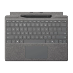 Microsoft Surface Pro Type Cover with Slim Pen 2 | Keyboard & Pen Bundle | Backlit Keys | Slim Pen 2 Included | Platinum – New