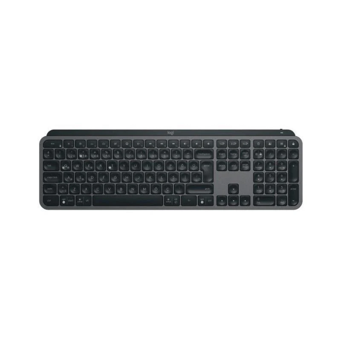 Logitech MX Keys S | Advanced Wireless Keyboard | Smart Backlighting | Quiet Typing | Graphite - New - Image 1